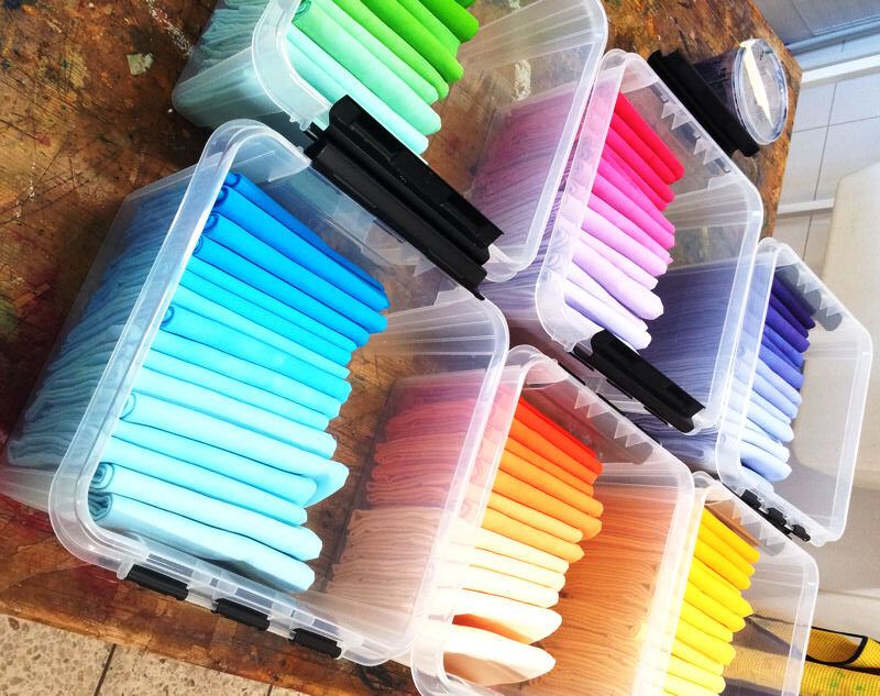 handgefaerbte stoffe